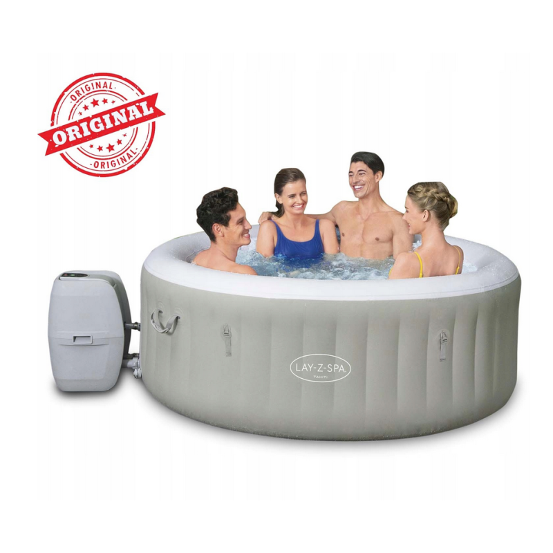 BESTWAY 60007 Tahiti SPA OGRODOWE 4 OSOBY PODGRZEWACZ POMPA PODŚWIETLENIE