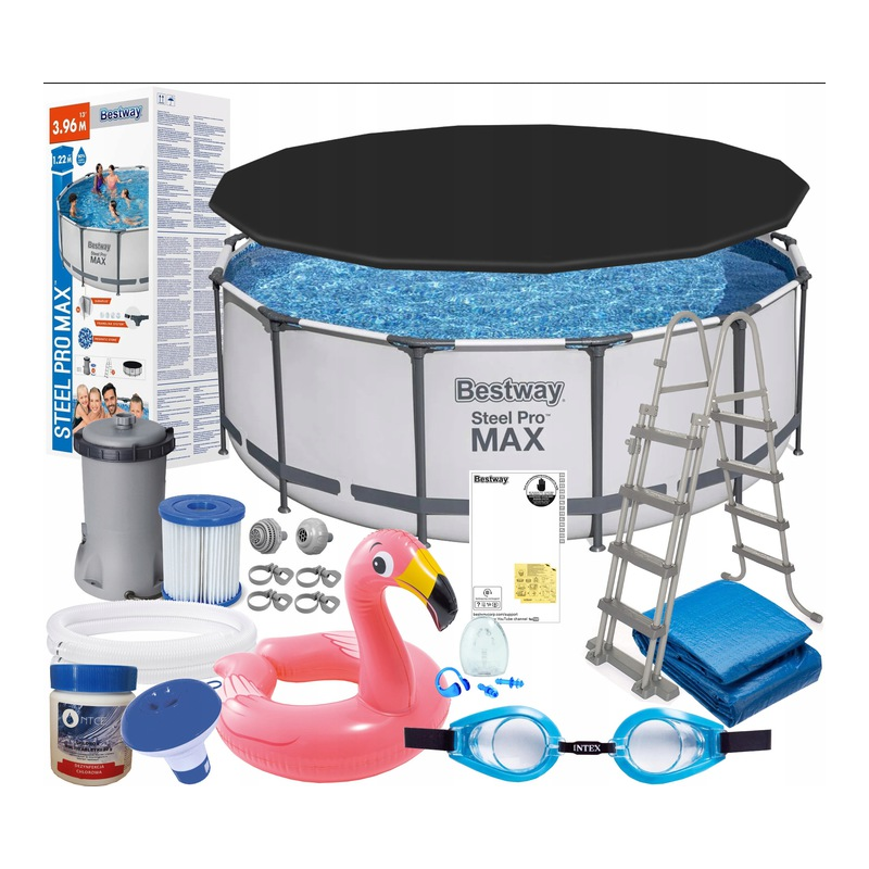 Bestway 5618W basen 11w1 stelażowy 396x122cm