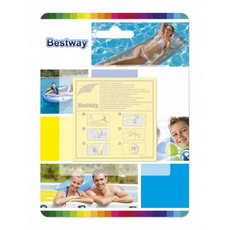 BESTWAY 62068 ZESTAW ŁATEK NAPRAWCZYCH 10 SZTUK