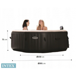28458 Intex spa 4 osobowe podgrzewacz 201x71cm