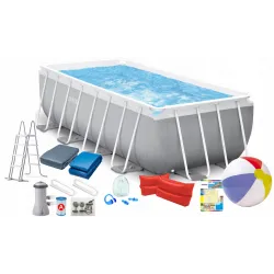 400x200X122 cm Intex 13w1 26790 basen stelażowy (set)