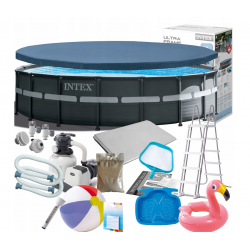 Intex 14w1 basen stelażowy 549x132cm