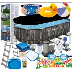 Basen stelażowy 610x366x122cm 16w1 Bestway 5611R