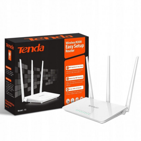 Router bezprzewodowy Tenda F3 300 Mbps Wi-Fi
